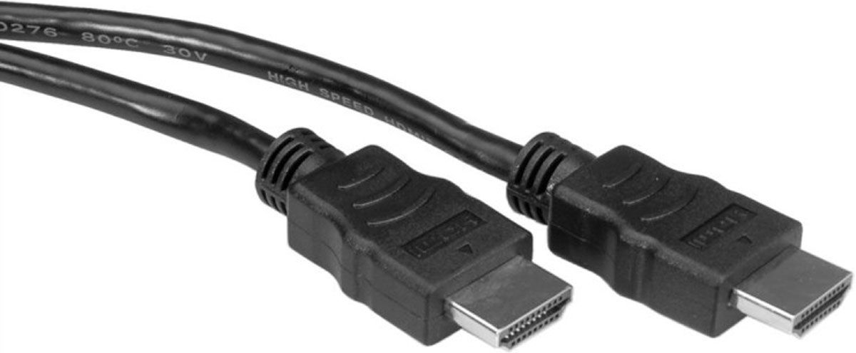 Καλώδιο HDMI Secomp Μαύρο 1m