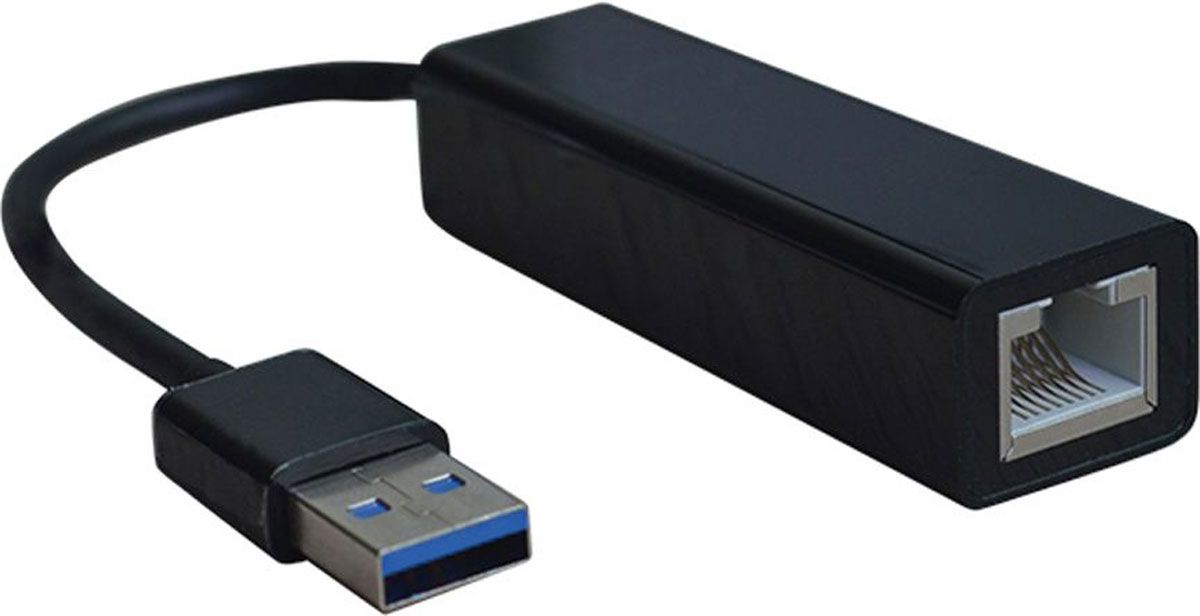 Προσαρμογέας Δικτύου USB 3.2 / Gigabit Ethernet Secomp Μαύρο