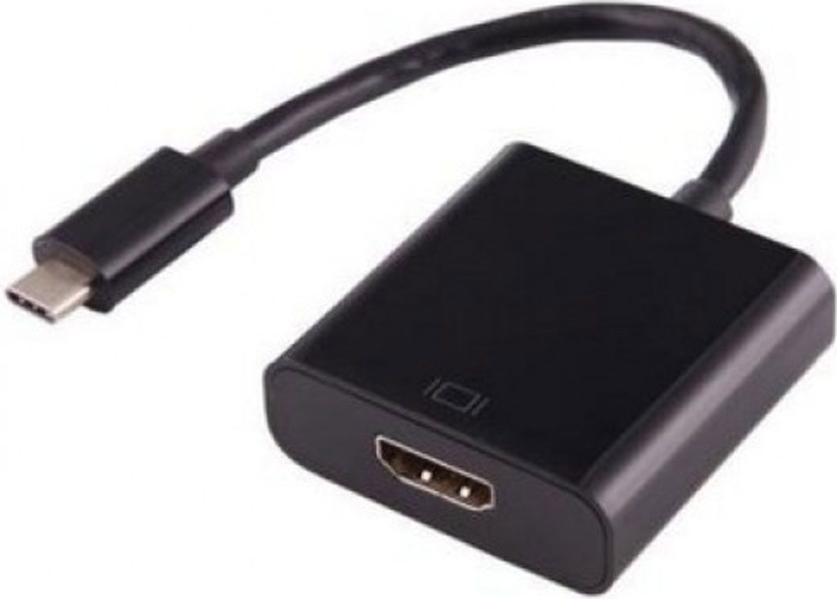 Προσαρμογέας Καλωδίου HDMI / USB 3.1 Type-C OEM Μαύρο