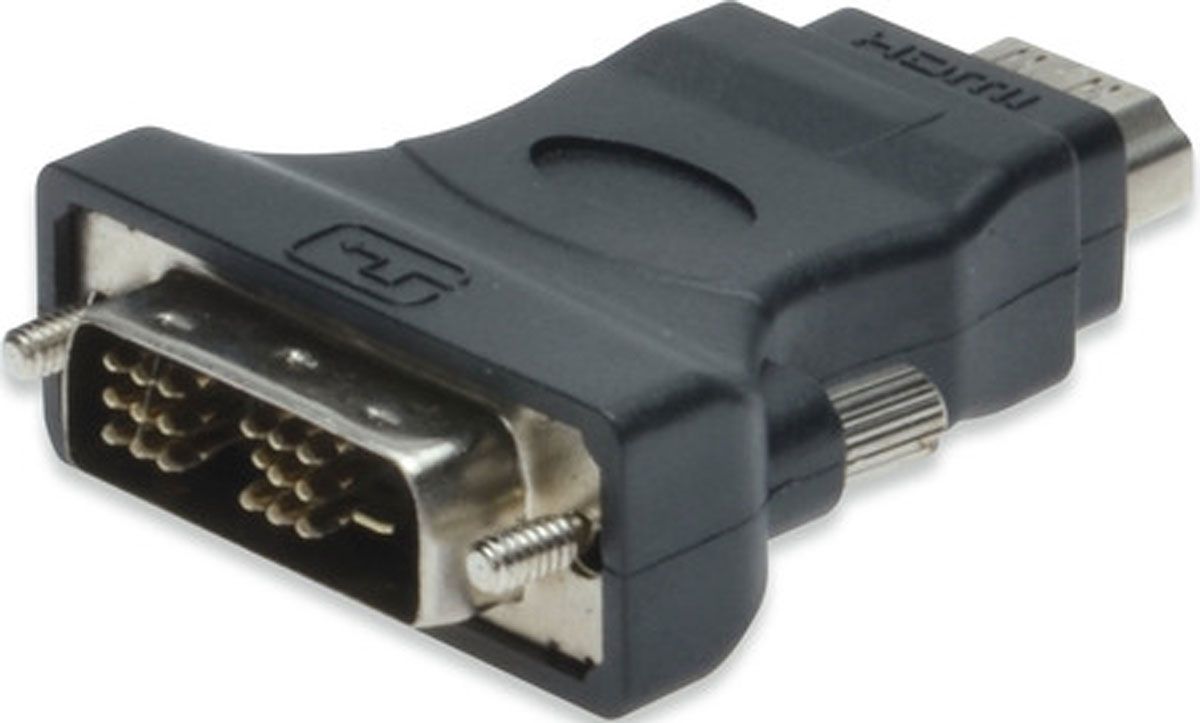 Προσαρμογέας Καλωδίου HDMI / DVI Digitus Μαύρο