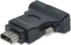 Προσαρμογέας Καλωδίου HDMI / DVI Digitus Μαύρο