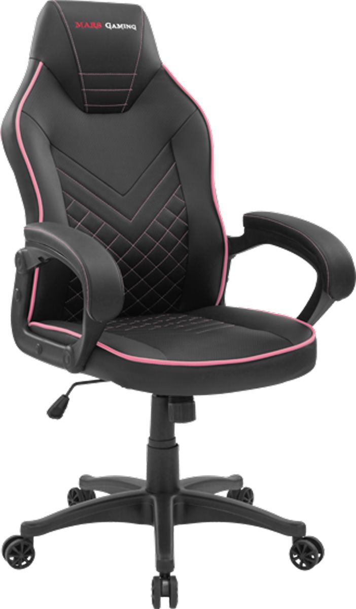 Καρέκλα Gaming Mars Gaming MGCX One Premium Air Tech Μαύρο / Ροζ