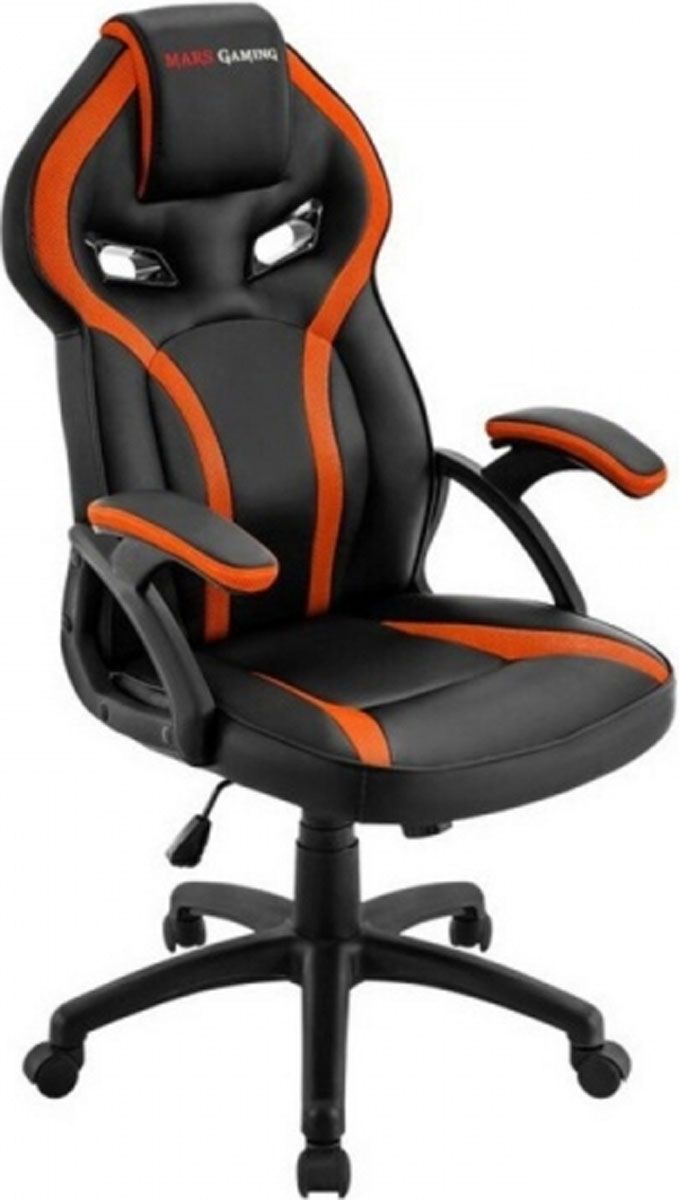 Καρέκλα Gaming Mars Gaming AGAMPA0195 Μαύρο / Πορτοκαλί