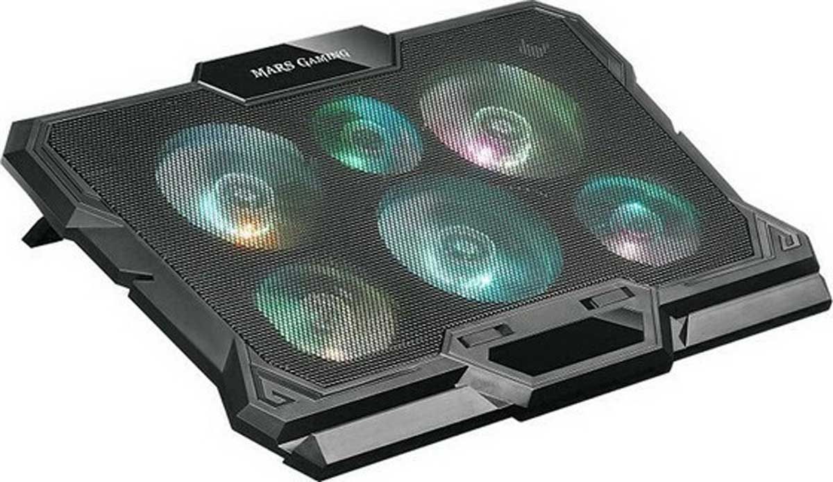Βάση Laptop 17.3" Mars Gaming MNBC4 RGB Μαύρο