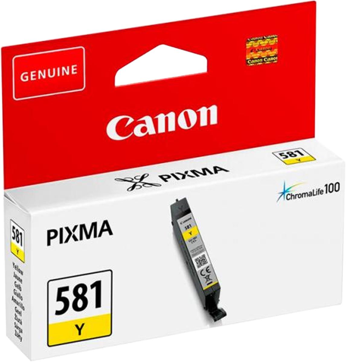 Μελάνι Inkjet Canon CLI-581Y Yellow 0.2K 2105C001