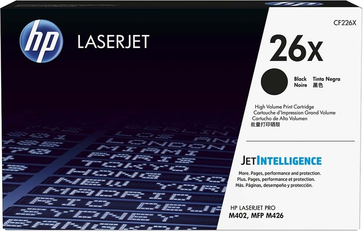 Toner Laser HP 26X Black 9K CF226X