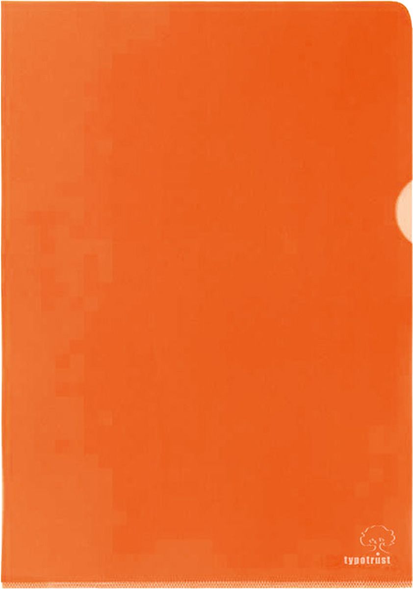Ζελατίνα A4 Τύπου "L" Typotrust 200mic Πορτοκαλί
