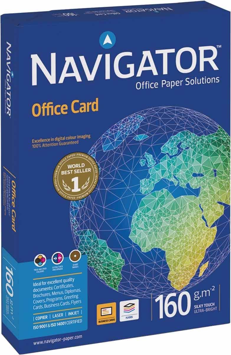 Επαγγελματικό Χαρτί Εκτύπωσης Navigator Office Card A4 160g/m² 250 Φύλλα
