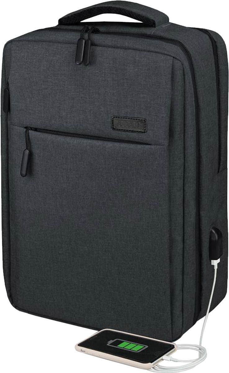 Τσάντα Πλάτης Laptop 15.6" Subblim Traveller Air Padding Μαύρο