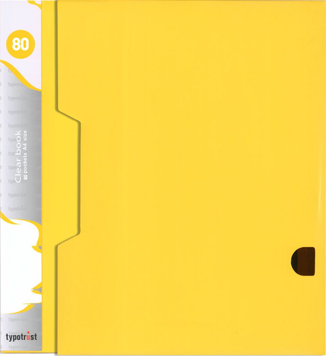 Σουπλ 80 Διαφανειών Κίτρινο