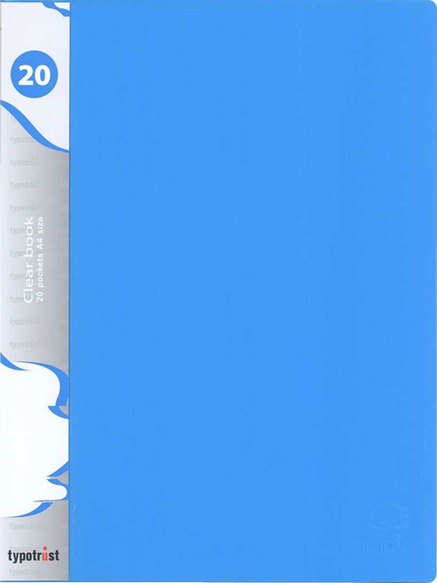 Σουπλ 20 Διαφανειών Μπλε