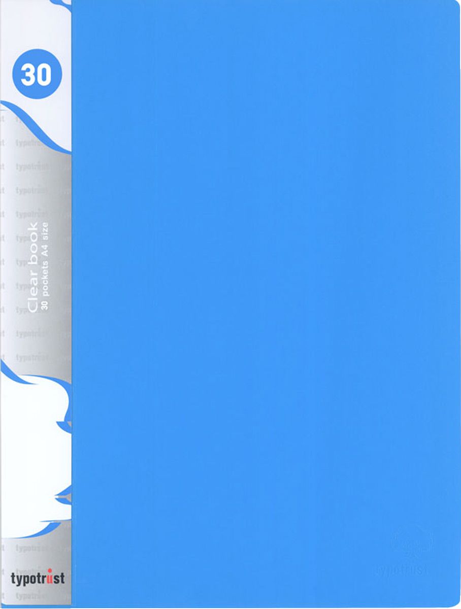 Σουπλ 30 Διαφανειών Μπλε