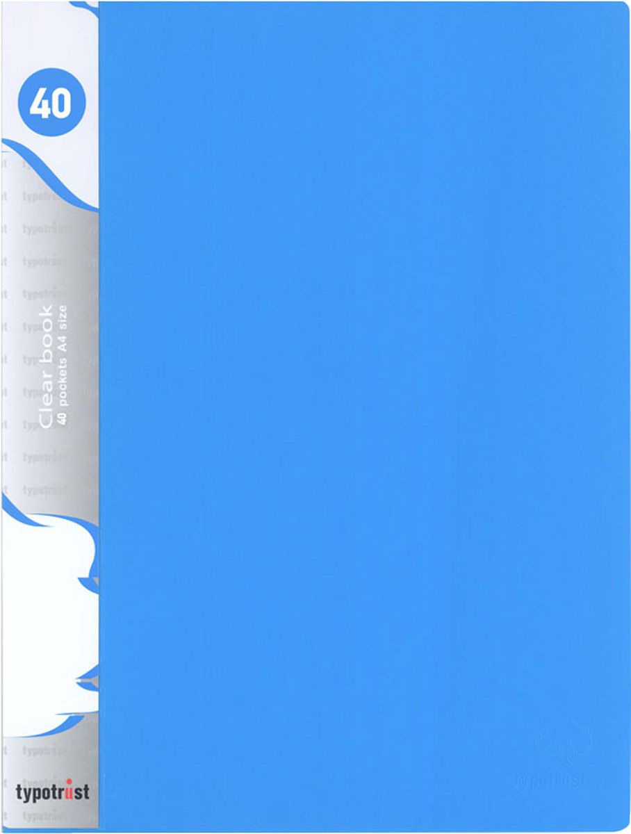 Σουπλ 40 Διαφανειών Μπλε